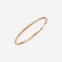 Ice Cube Bangle Belle Vante Ethical Rose Gold Half-Set Diamonds