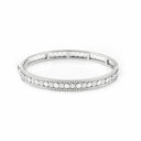 Belle Vante White Gold and Diamonds Bracelet 7 mm
