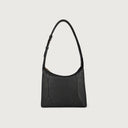 Diamond Shoulder Bag Belle Vante Ethical Black Grained Calfskin