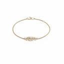 Belle Vante Yellow Gold and Diamonds Bracelet