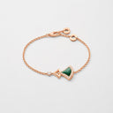 Divas' Dream Bracelet Belle Vante Ethical Rose Gold Malachite Diamonds