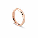 Belle Vante Pink Gold and Diamonds Wedding Band 3.50 mm