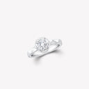 Belle Vante Signature White Gold Round Diamond Ring