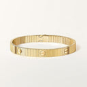 Belle Vante LOVE Unlimited Flexible Bracelet Yellow Gold