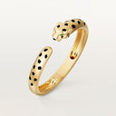 Belle Vante Panthère Bracelet Medium Model Yellow Gold Tsavorite Onyx