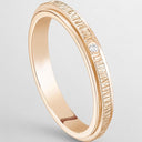 Belle Vante Small Rose Gold Diamond Ring