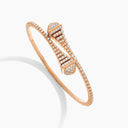 Belle Vante Full Diamond Slim Slip-On Bracelet