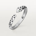 Belle Vante Panthère Medium Model Bracelet White Gold Tsavorite Onyx
