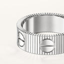Belle Vante LOVE Unlimited Ring 18k White Gold 6.5mm