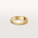 Belle Vante Wedding Ring 4mm 1 Diamond Yellow Gold