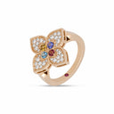 Belle Vante Venetian Princess Carnival Ring in 18kt Rose Gold with Diamonds