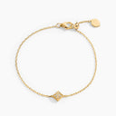 Belle Vante Small Yellow Gold Diamond Chain Bracelet