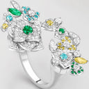 Belle Vante Medium White Gold Diamond Ring