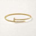 Belle Vante Juste un Clou Small Bracelet Yellow Gold Diamonds