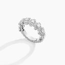 Belle Vante Tip-Top Full Diamond Ring White Gold Diamond