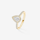 Joy Pear-Cut Solitaire Ring Medium Model 14507-YG
