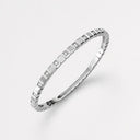 Ice Cube Bangle Belle Vante Ethical White Gold Diamonds