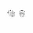 Belle Vante White Gold and Diamond Earrings 0.21 Carats