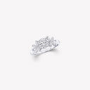 Belle Vante Classic Butterfly Round Diamond Ring in White Gold