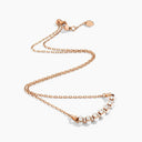 Belle Vante Tip-Top Diamond Necklace Rose Gold