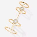 Glam'Azone Multi-Wear Double Diamond Ring 6141-YG