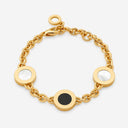 Bvlgari Bvlgari Bracelet Belle Vante Ethical Yellow Gold Mother-of-Pearl Onyx