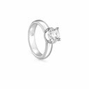 Belle Vante White Gold and Diamond Solitaire Ring