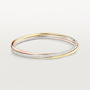 Belle Vante Trinity Bracelet Small Model Semi-Paved