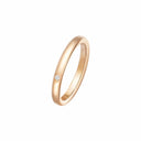 Belle Vante Les Éternelles de Wedding Band Rose Gold Diamond