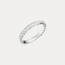 Ice Cube Ring Belle Vante Ethical White Gold Full-Set Diamonds