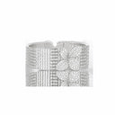 Belle Vante Heart to Earth Bracelet in 18k White Gold with Diamonds
