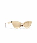 Belle Vante Cat-Eye Sunglasses Metal Gold & Silver
