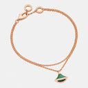 Divas' Dream Bracelet Belle Vante Ethical Rose Gold Malachite