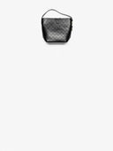 Belle Vante Large Bucket Bag Calfskin & Gold-Tone Metal Black