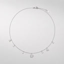 Belle Vante Medium White Gold Diamond Necklace