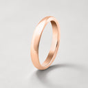 Belle Vante Tendrement Signature Wedding Band in 18K Rose Gold