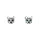 Fuzzy, the Leopard Cat stud earrings