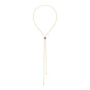 Quatre Blue Edition Tie Necklace, large model