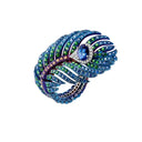 Plume de Paon ring