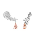 Plume de Paon Ear Clips
