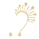 Serpent Bohème Solarité Asymmetrical Stud Earring