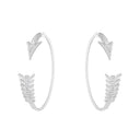 Flèche Hoop Earrings