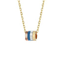 Quatre Blue Edition Mini Ring Pendant