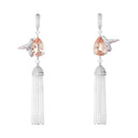 Hopi, the Hummingbird Pendant Earrings