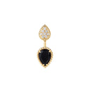 Serpent Bohème Single Stud Earring Double Motif