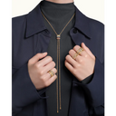 Quatre Classique Tie Necklace, large model