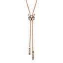 Fuzzy, the Leopard Cat Necklace