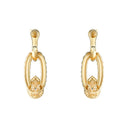 Serpent Bohème Vintage Stud Earrings