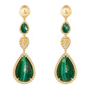 Serpent Bohème Pendant Earrings, XS and L motifs
