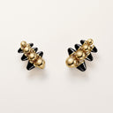 Belle Vante Clash Earrings Extra-Large Onyx Multiwear